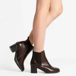 Chelsea Chunky Block Heel Booties