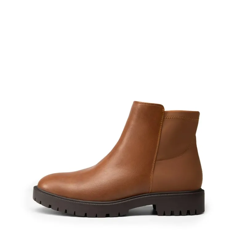Chelsea Low Heel Pull-On Ankle Boots