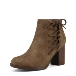 Chicago Chunky Heel Ankle Booties