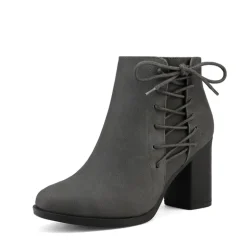 Chicago Chunky Heel Ankle Booties