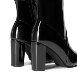 Chic Chunky Heel Ankle Boots