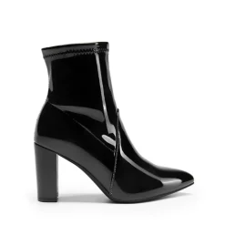 Chic Chunky Heel Ankle Boots