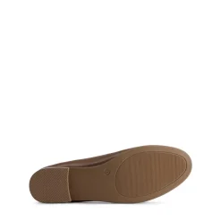 Chic Metallic Detail Loafers