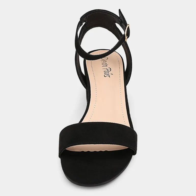 Chunky Block Heel Sandals