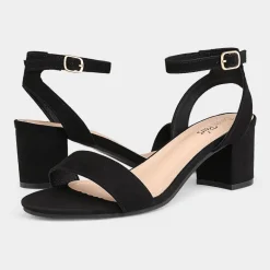 Chunky Block Heel Sandals