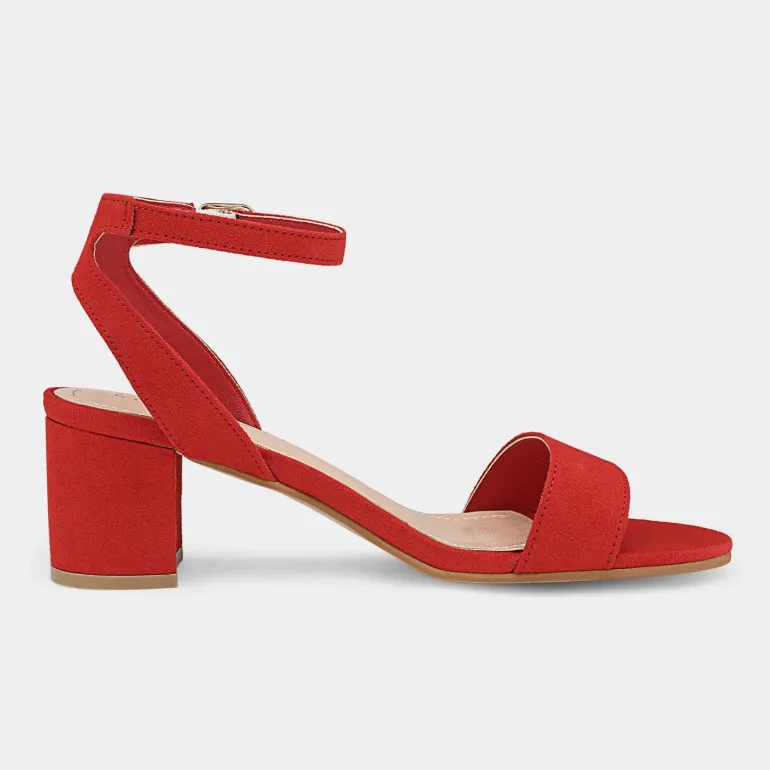 Chunky Block Heel Sandals