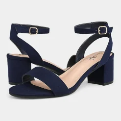 Chunky Block Heel Sandals