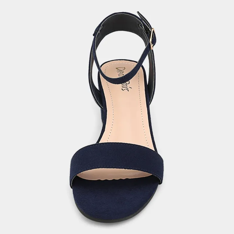 Chunky Block Heel Sandals