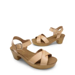 Chunky Criss Cross Platform Sandals