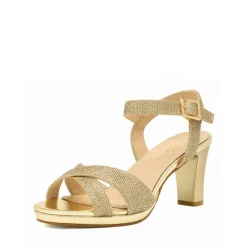 Chunky Heel Ankle Strap Sandals