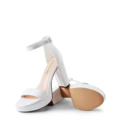 Chunky Heel Platform Ankle Strap Sandals
