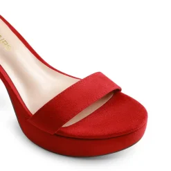 Chunky Heel Platform Ankle Strap Sandals