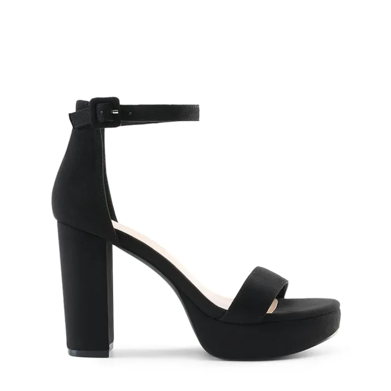 Chunky Heel Platform Ankle Strap Sandals