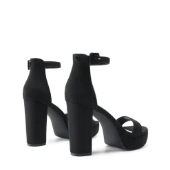 Chunky Heel Platform Ankle Strap Sandals
