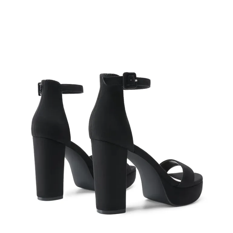 Chunky Heel Platform Ankle Strap Sandals