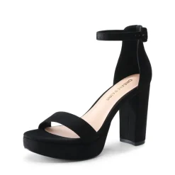 Chunky Heel Platform Ankle Strap Sandals