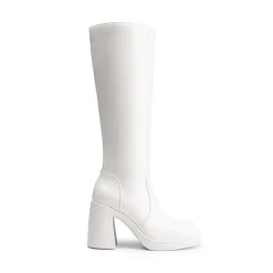 Chunky Heel Platform Knee-high Boots