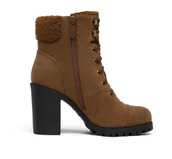 Chunky Heel Warm Ankle Boots