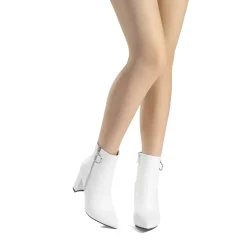 Chunky High Heel Ankle Boots