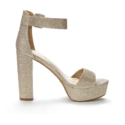 Chunky High Heel Platform Sandals