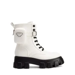Chunky Lace-up Ankle Boots