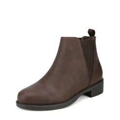 Chunky Low Heel Ankle Booties