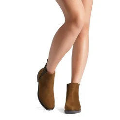 Chunky Low Heel Ankle Booties
