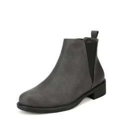 Chunky Low Heel Ankle Booties