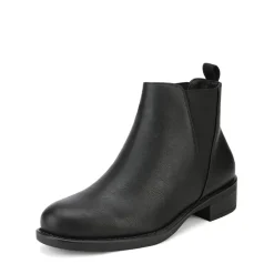 Chunky Low Heel Ankle Booties