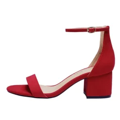 Chunky Low Heel Pump Sandals