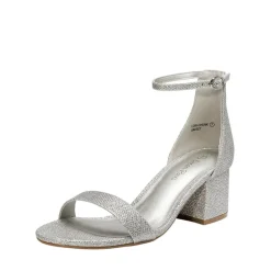 Chunky Low Heel Pump Sandals