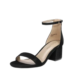 Chunky Low Heel Pump Sandals