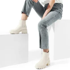 Chunky Lug Sole Chelsea Boots