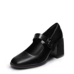 Chunky Mary Jane Pumps