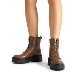 Chunky Non-Slip Combat Ankle Boots