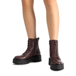 Chunky Non-Slip Combat Ankle Boots