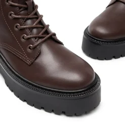 Chunky Non-Slip Combat Ankle Boots