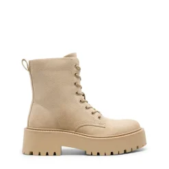 Chunky Non-Slip Combat Ankle Boots