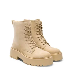 Chunky Non-Slip Combat Ankle Boots