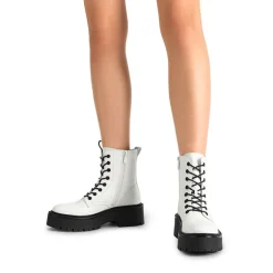 Chunky Non-Slip Combat Ankle Boots