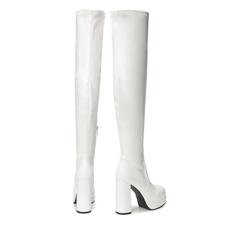 Chunky Platform Gogo Boots