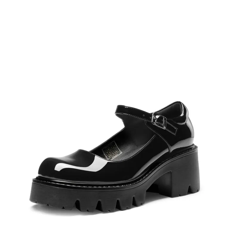 Chunky Platform Mary Jane Pumps