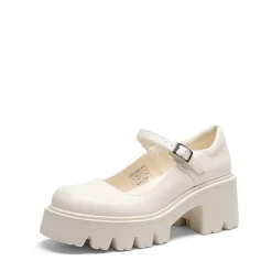 Chunky Platform Mary Jane Pumps