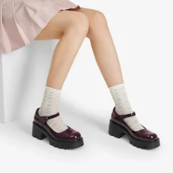 Chunky Platform Mary Jane Pumps