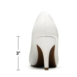 Classic Closed Toe 3 Inch Heels Pumps
