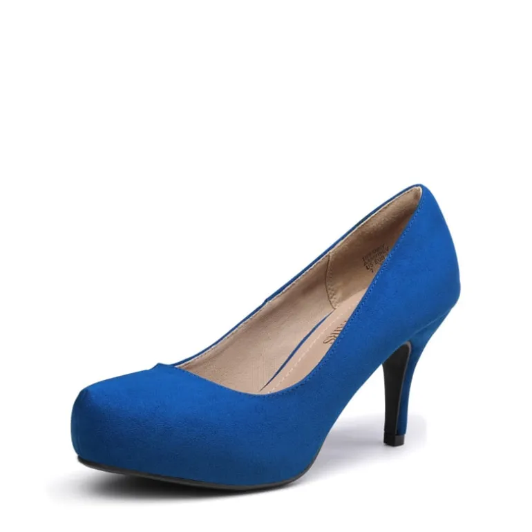 Classic Closed Toe 3 Inch Heels Pumps