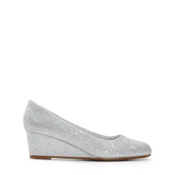 Classic Slip-On Wedge Heel Pumps