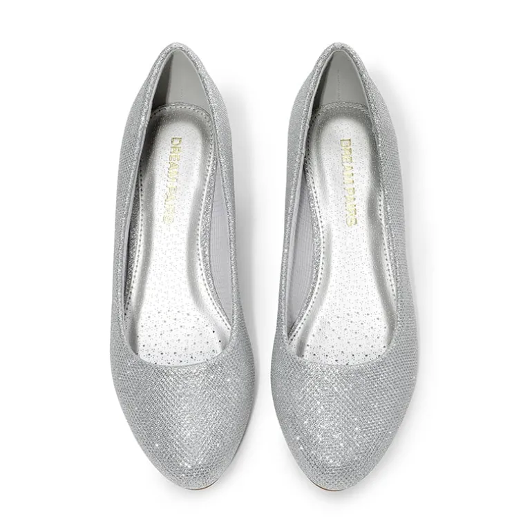 Classic Slip-On Wedge Heel Pumps