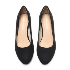 Classic Slip-On Wedge Heel Pumps