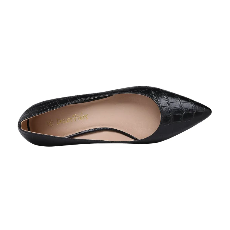 Closed Toe Block Heel Pumps